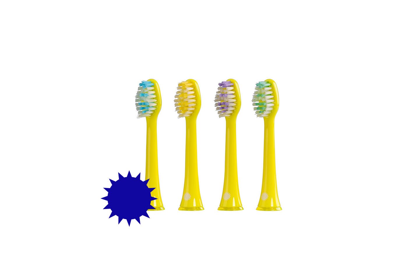 Pütz zomer opzetborstels voor elektrische tandenborstel