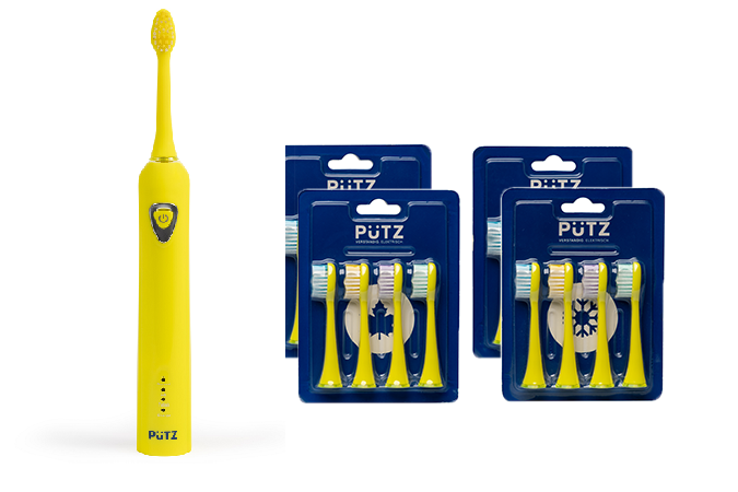 Pützpakket elektrische tandenborstel (2 jaar poetsen met 2 personen)